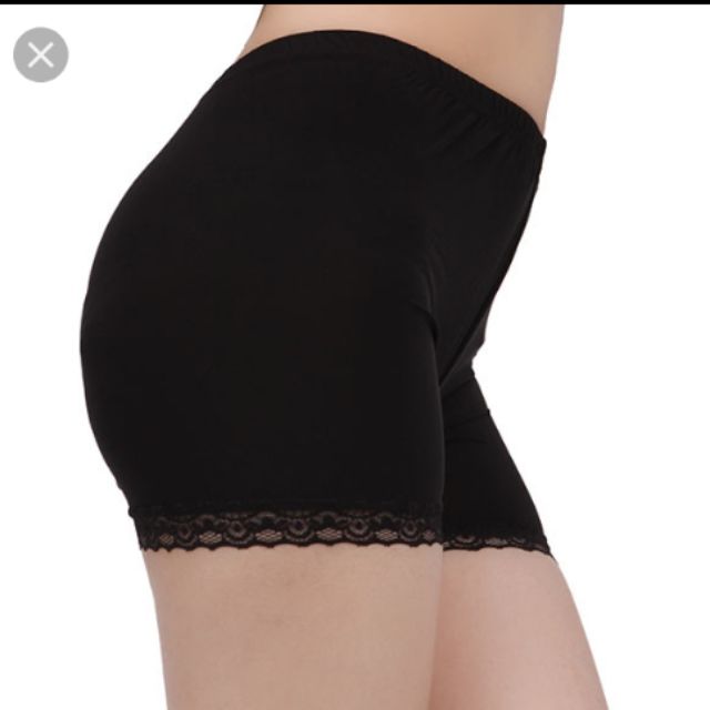 Quần Cotton Mặc Trong Váy Chân Ren SIZE 50-70KG