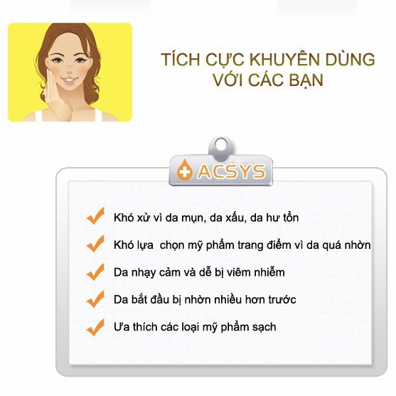 Sữa Rửa Mặt Da Mụn SNP ACSYS Sạch nhờn ngừa mụn | BigBuy360 - bigbuy360.vn