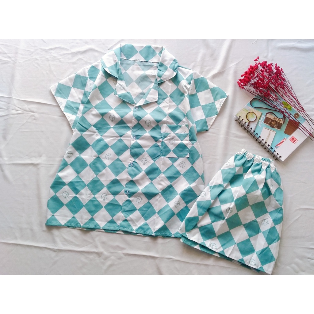Đồ bộ pijama ngắn hoạ tiết đáng yêu, vải kate mềm, nhẹ, siêu xinh cho nữ, sale giá khủng