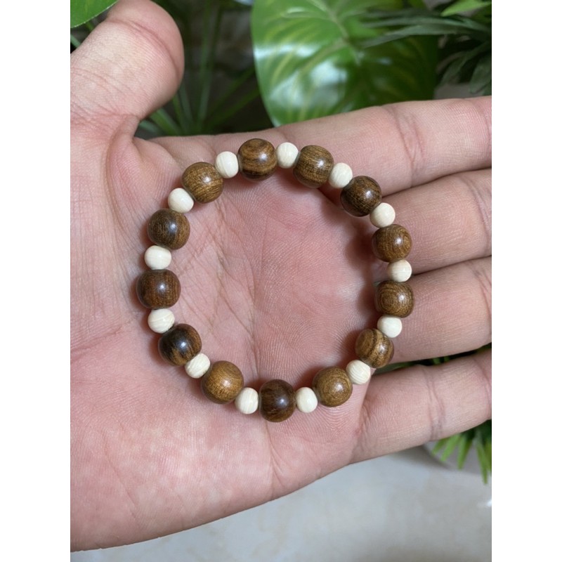 🌟Vòng tay bách x.anh mix hạt ngà🌟Sáng tạo, độc đáo, mang mùi thơm và vẻ đẹp hài hoà.