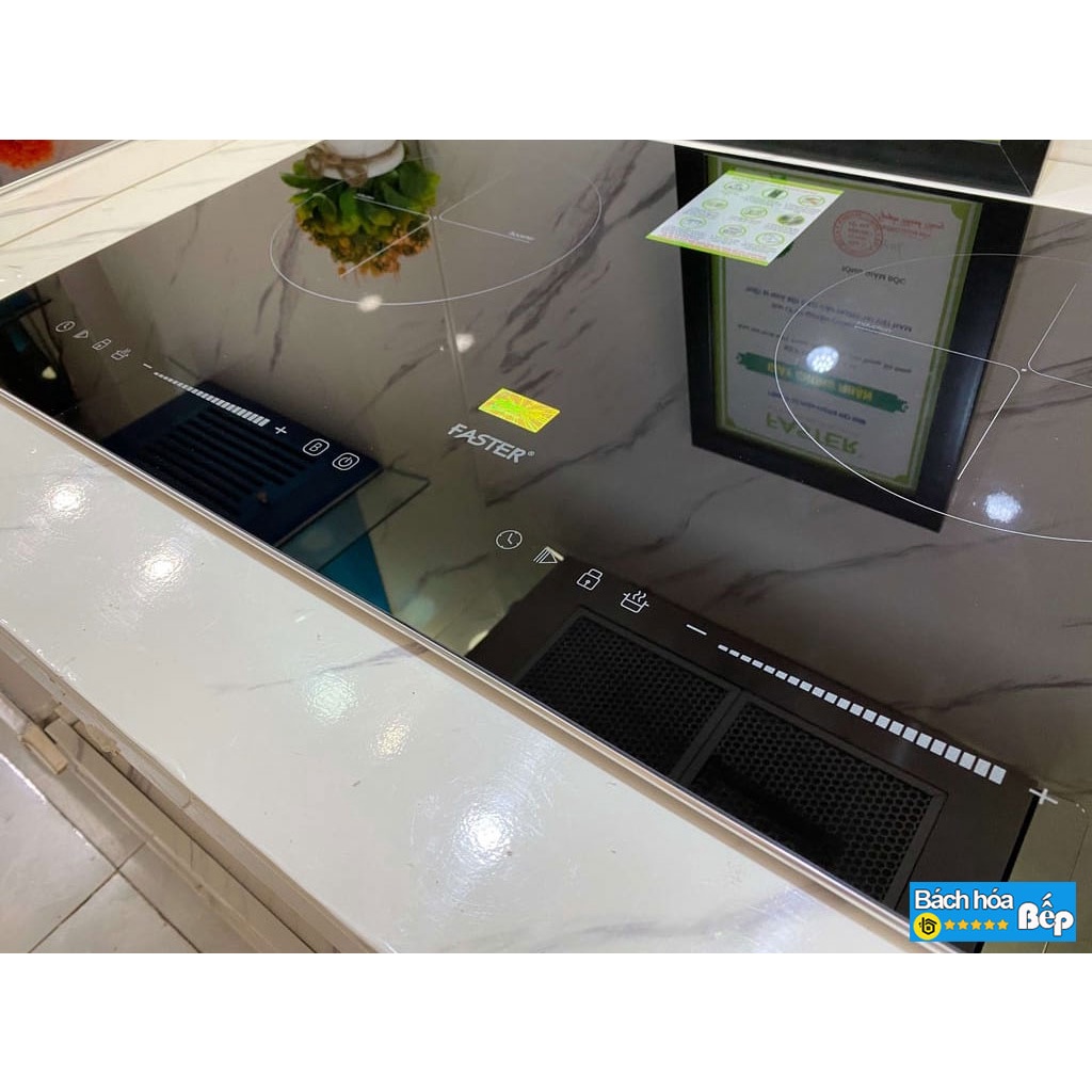 Bếp Từ Đôi Faster 812GI Made In Malaysia, Sôi Liu Diu ở Mức Lửa Nhỏ