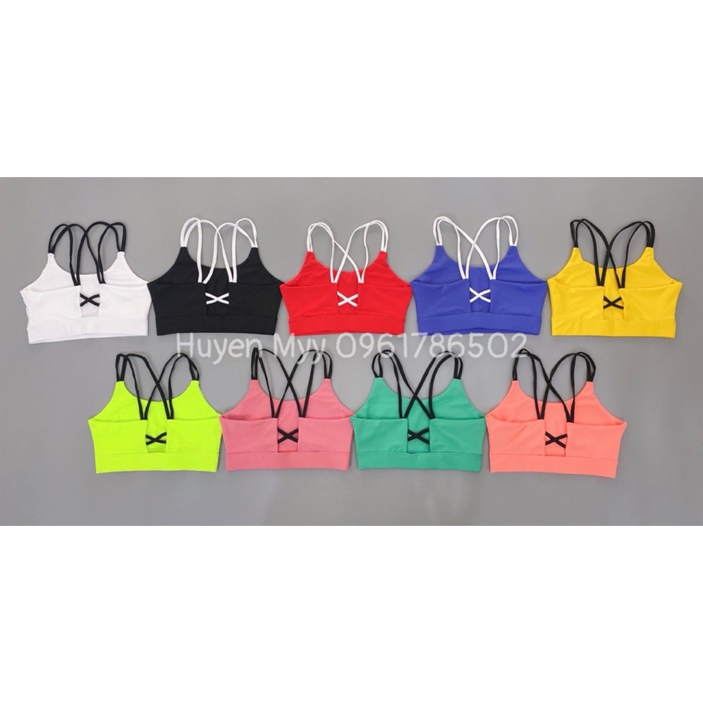 ÁO BRA TẬP ĐAN DÂY LƯNG