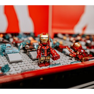 Lego Iron man mark 85 weapon bản Marvel Endgame đồ chơi lắp ghép