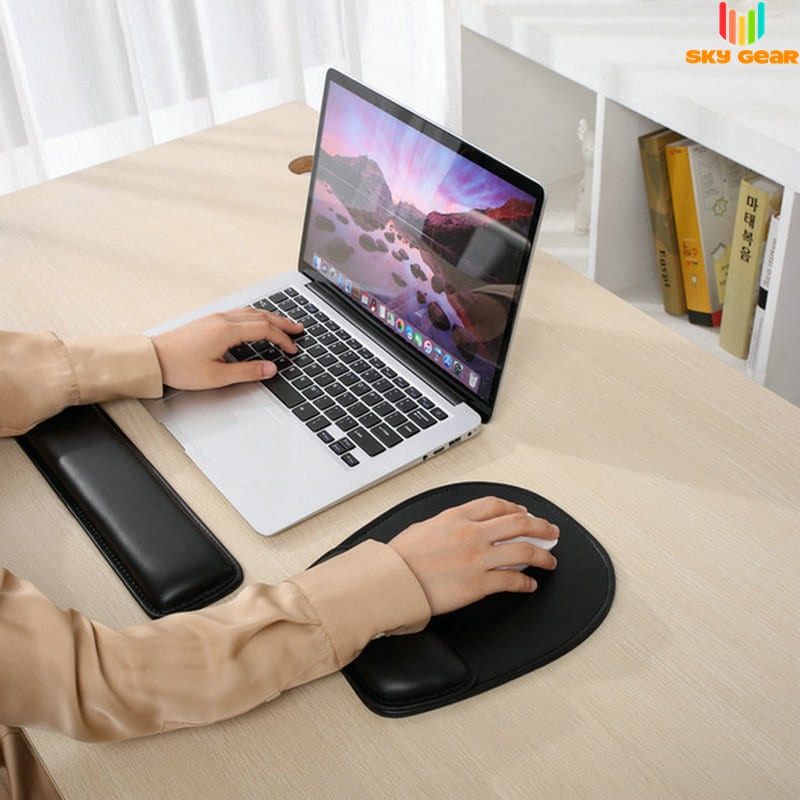 Kê Tay Bàn Phím Da PU Cao Cấp Gaming, Văn Phòng | Sky Gear