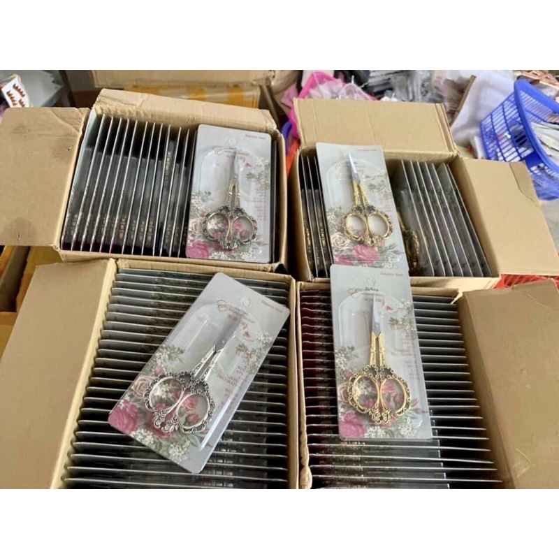 Kéo cắt móng giả, kéo nhỏ , kéo cắt form móng, kéo hoàng cung