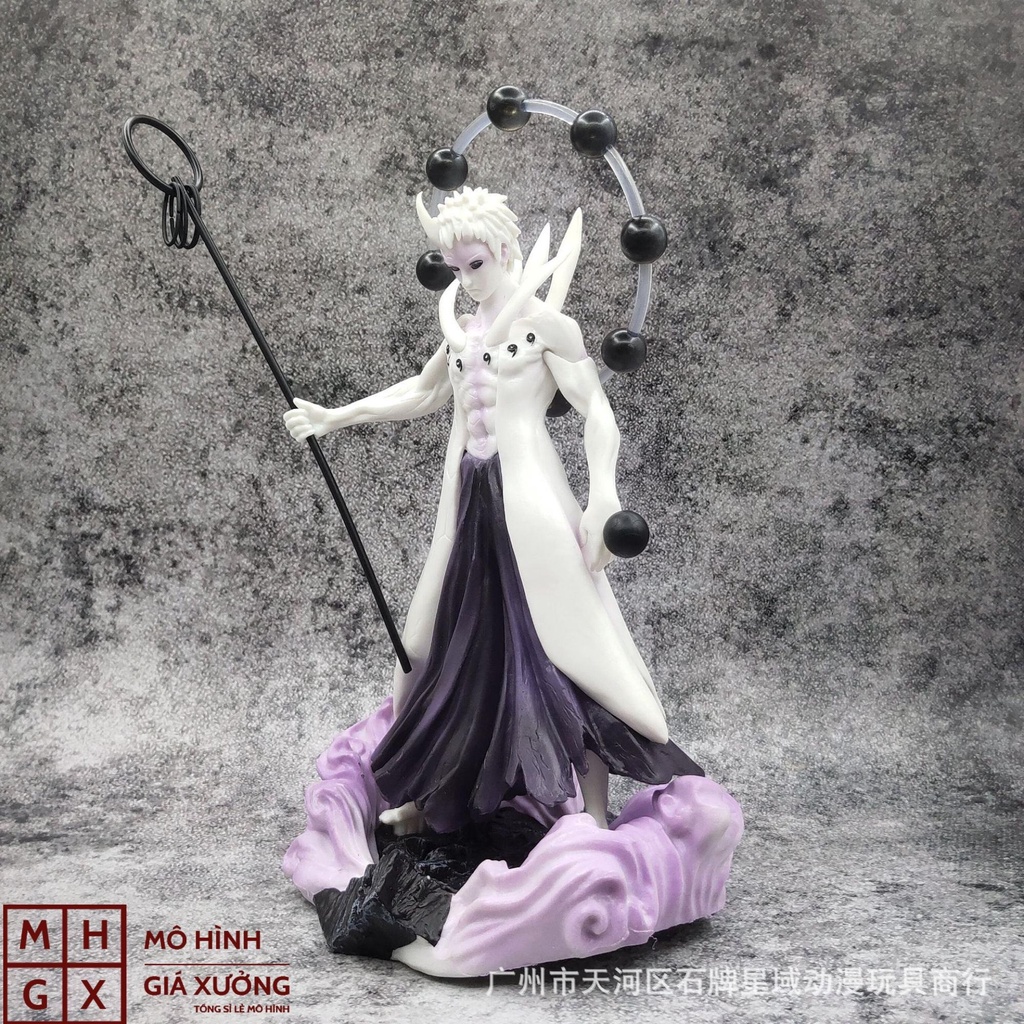 Mô hình anime Naruto  Obito Lục đạo trạng thái chiến đấu cực ngâu . Cao 27cm , nặng 1,2kg . Figure anime naruto