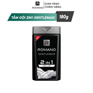 TẮM GỘI 2IN1 ROMANO  180G .3 MÀU LỰA CHỌN