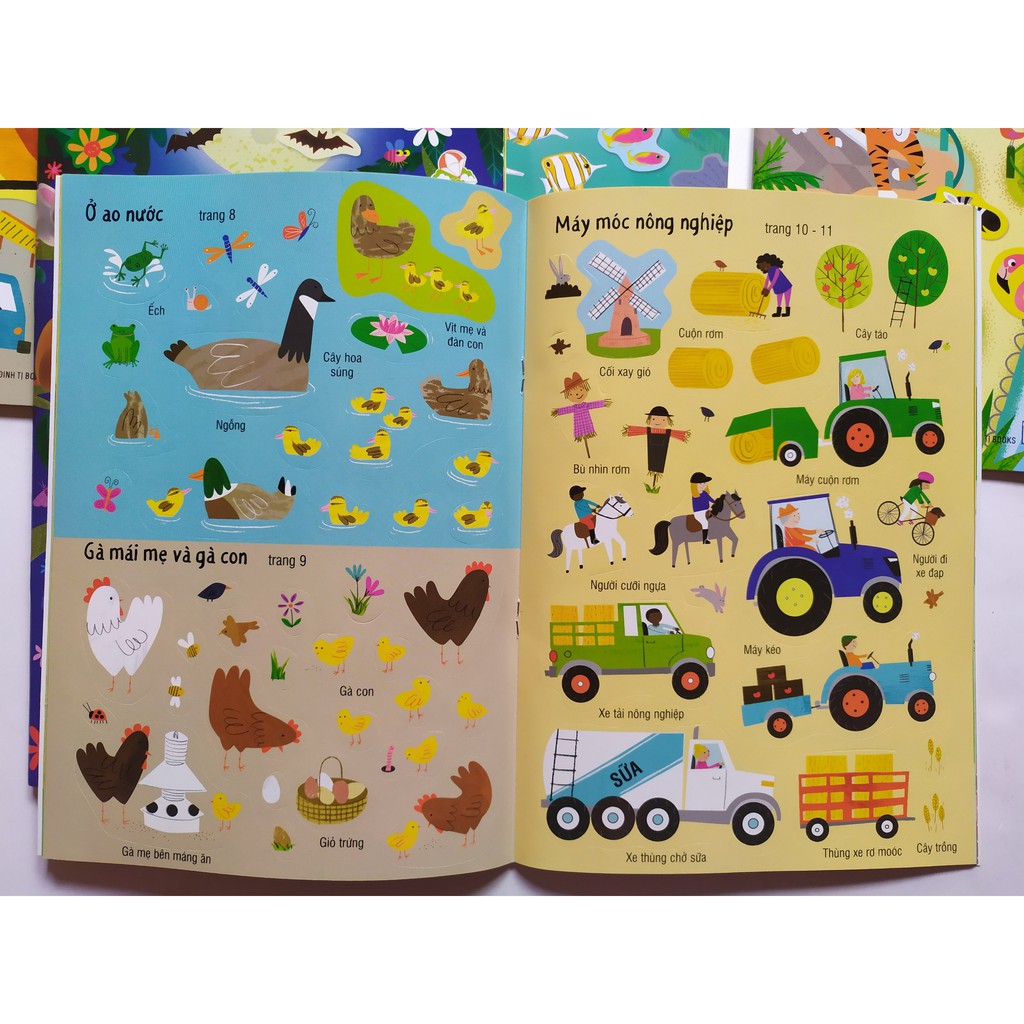 Sách - Bóc Dán Thông Minh Trọn Bộ 6 Cuốn