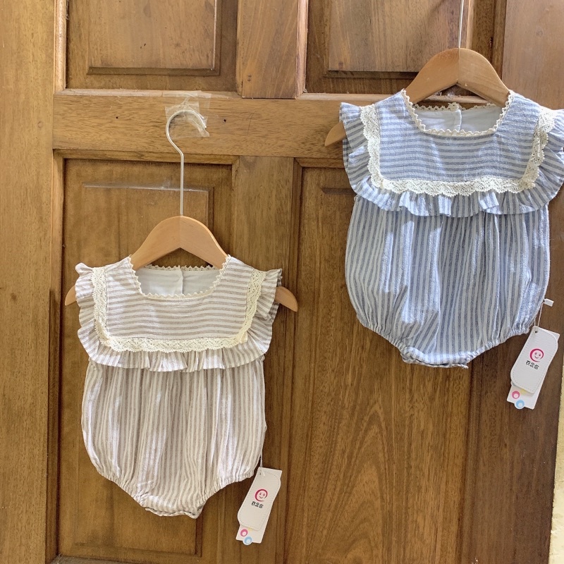 Bodysuit cho bé_Body cánh tiên viền ren xinh xắn cho bé gái