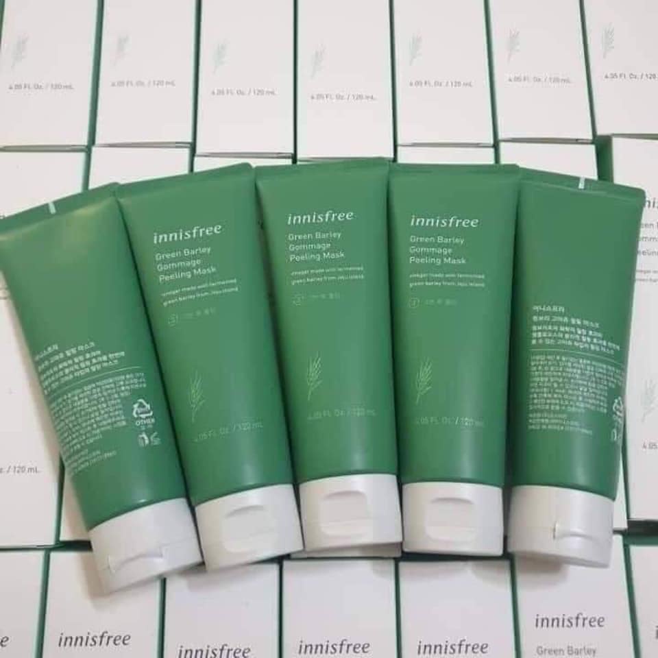 Tẩy tế bào chết lúa mạch Innisfree Green Barley Gommage peeling mask