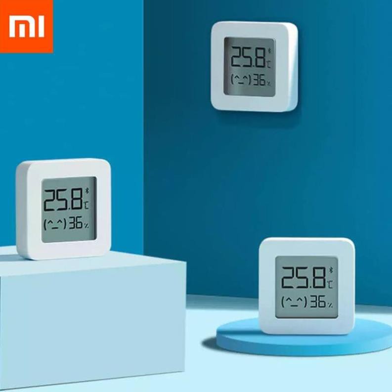 [Bh 12 tháng] Đồng hồ cảm biến nhiệt độ và độ ẩm Xiaomi Temperature and Humidity Monitor 2 NUN4126GL - Hàng chính hãng