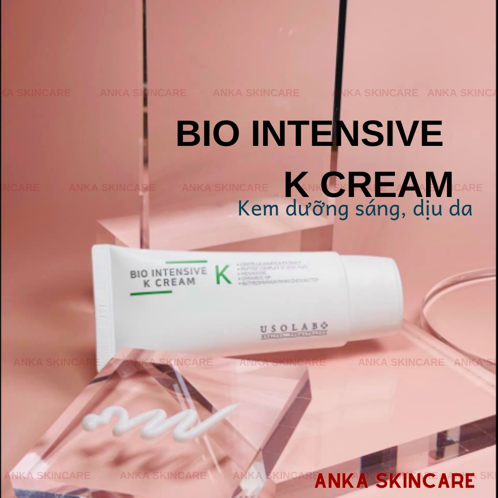 Kem Dưỡng Vitamin K Dịu Da Tức Thì USOLAB Bio Intensive K Cream 50ml