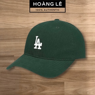 Nón MLB Màu Xanh Lá Logo LA Nhỏ Form Mềm Freesize