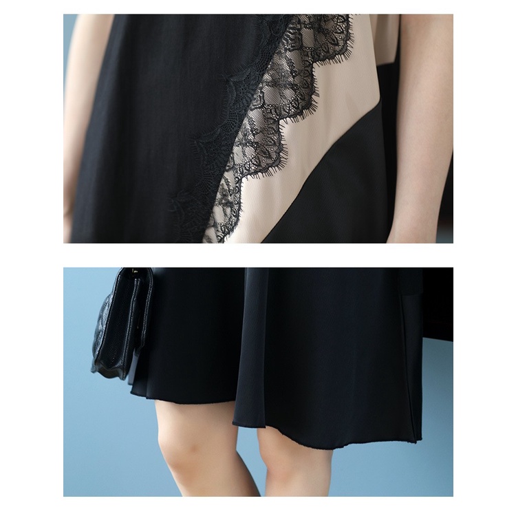 S57265 - Đầm suông ngắn tay nữ hè đuôi cá big size hàng nhập