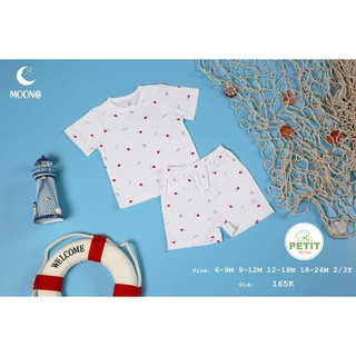 Moon@-áo phông cài vai cộc tay