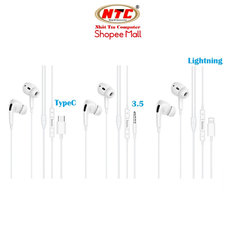 Tai nghe nhét tai Hoco M1 Pro cổng 3.5 / TypeC / Lightning tùy chọn (Màu ngẫu nhiên) - Hãng phân phối