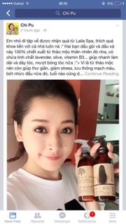 Dầu gội Laila Spa