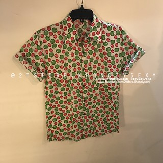 Áo sơ mi hoạ tiết cá tính unisex
