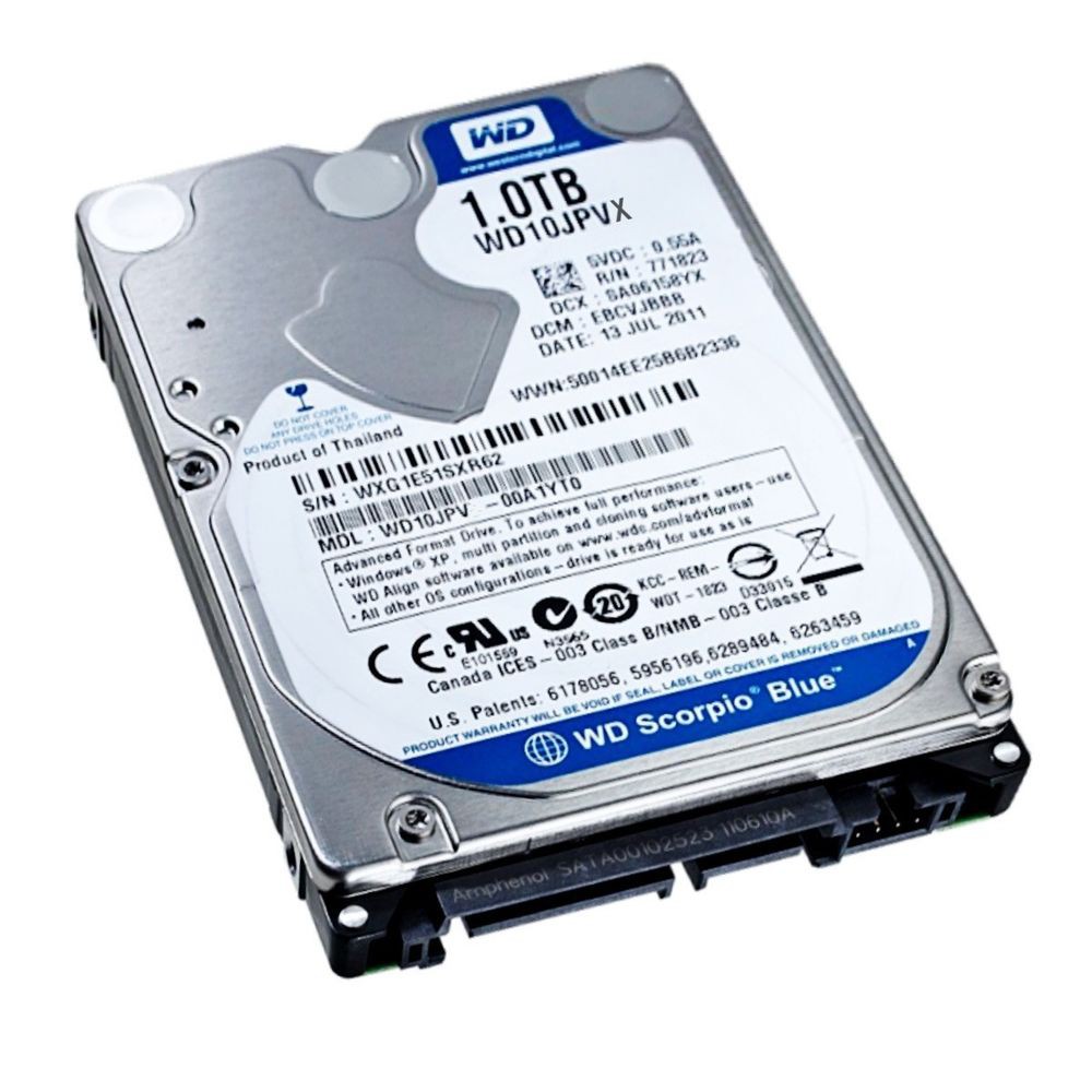 Ổ Cứng Laptop 1TB / SATA / 2.5 inch - Bảo hành 12 tháng 1 đổi 1