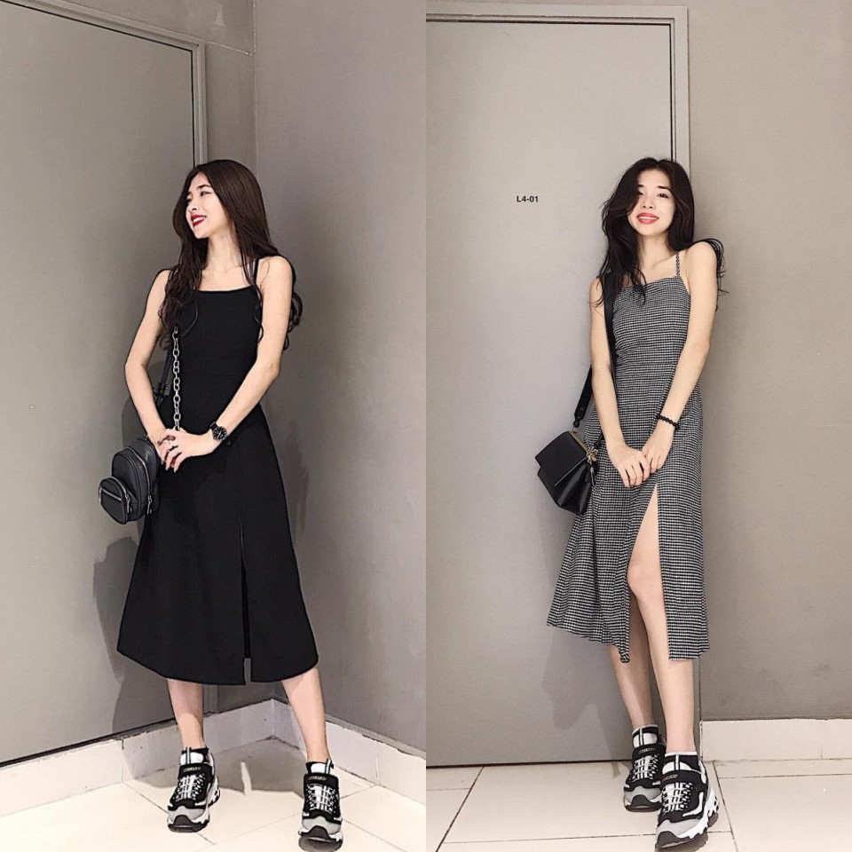 Đầm/Váy JUNS DRESS (ĐEN) Mẫu mới 2020 | BigBuy360 - bigbuy360.vn