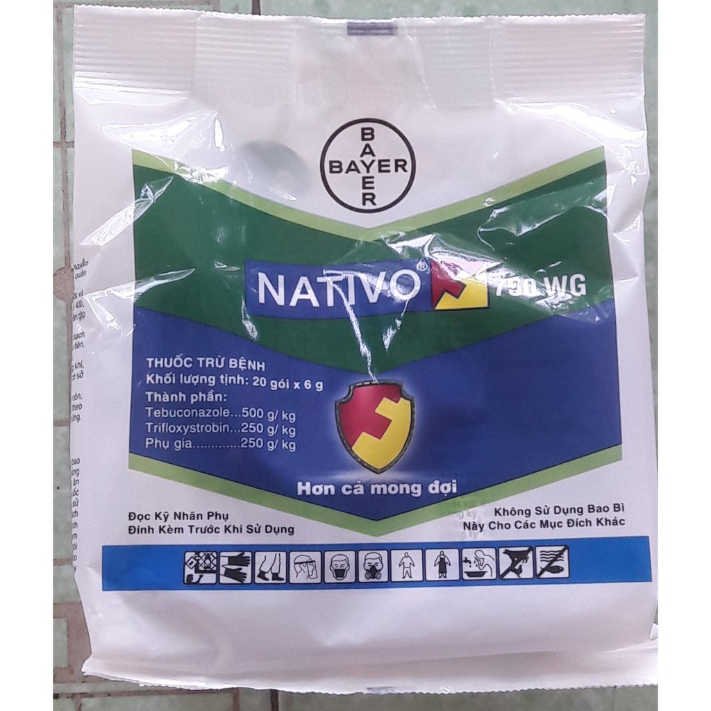Thuốc trừ bệnh Nativo 750WG 6gr