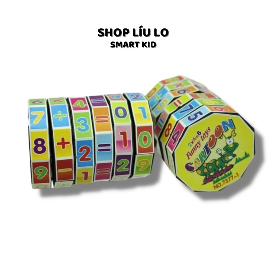 Rubik toán học số và phép tính 7 x 5 cm