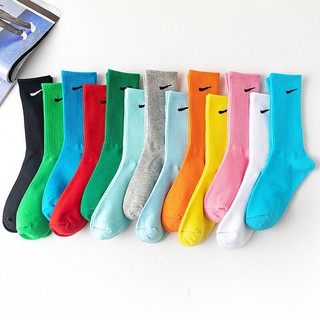 Full 17 màu tất cổ cao, vớ cao cổ unisex nam nữ nhiều màu [Hàng Cao Cấp Xuất Dư]