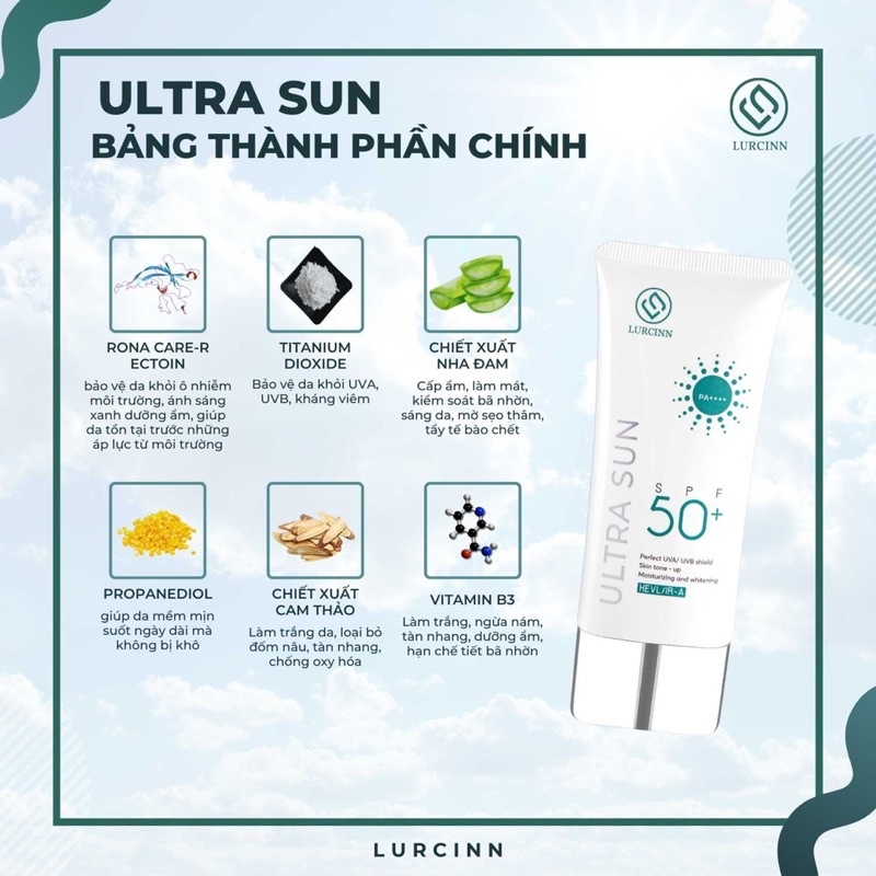 KEM CHỐNG NẮNG LURCIN