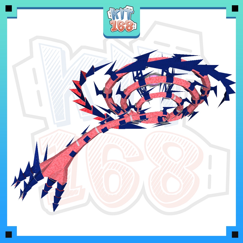 Mô hình giấy Anime Game Pokemon Eternatus Eternamax