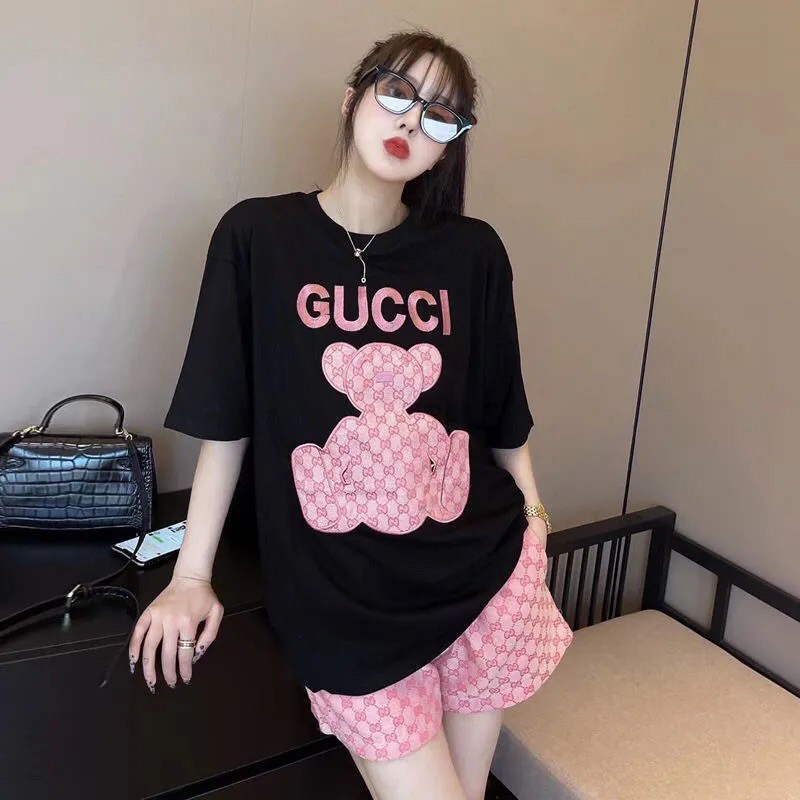 Bộ cộc G.u mã LDT01 màu hồng đen