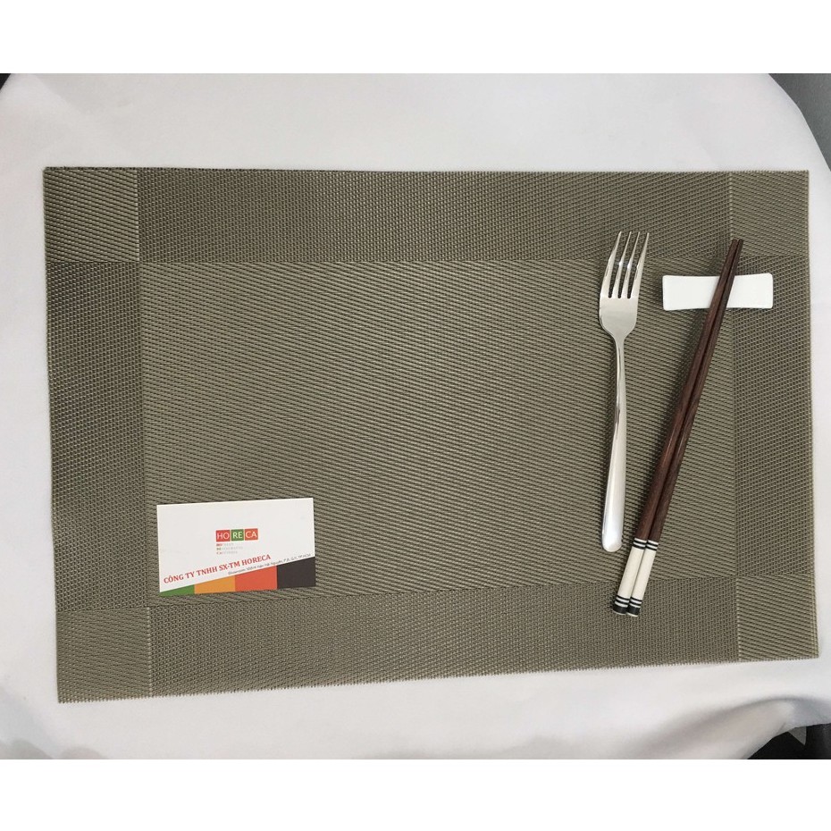 tấm lót bàn ăn placemat cao cấp, nhiều màu sang trọng