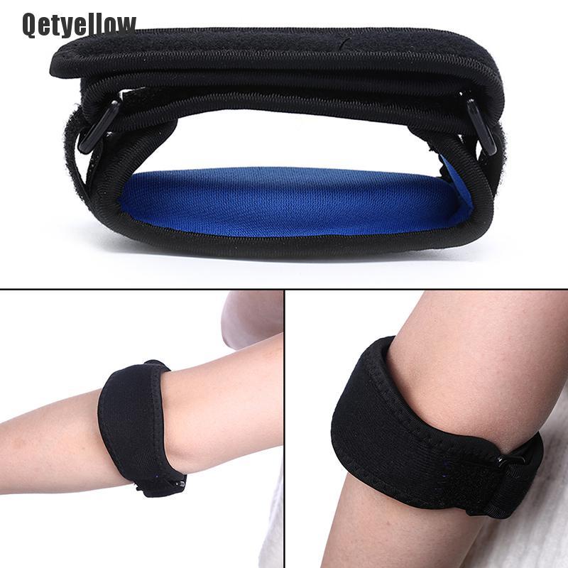 Qetyellow Adjustable Basketball Badminton Tennis Golf Elbow Support Elbow Pads Elbow Brace