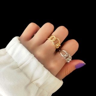 ⚠️ FREESHIP⚠️ nhẫn nữ basic màu vàng Gold, Bạc