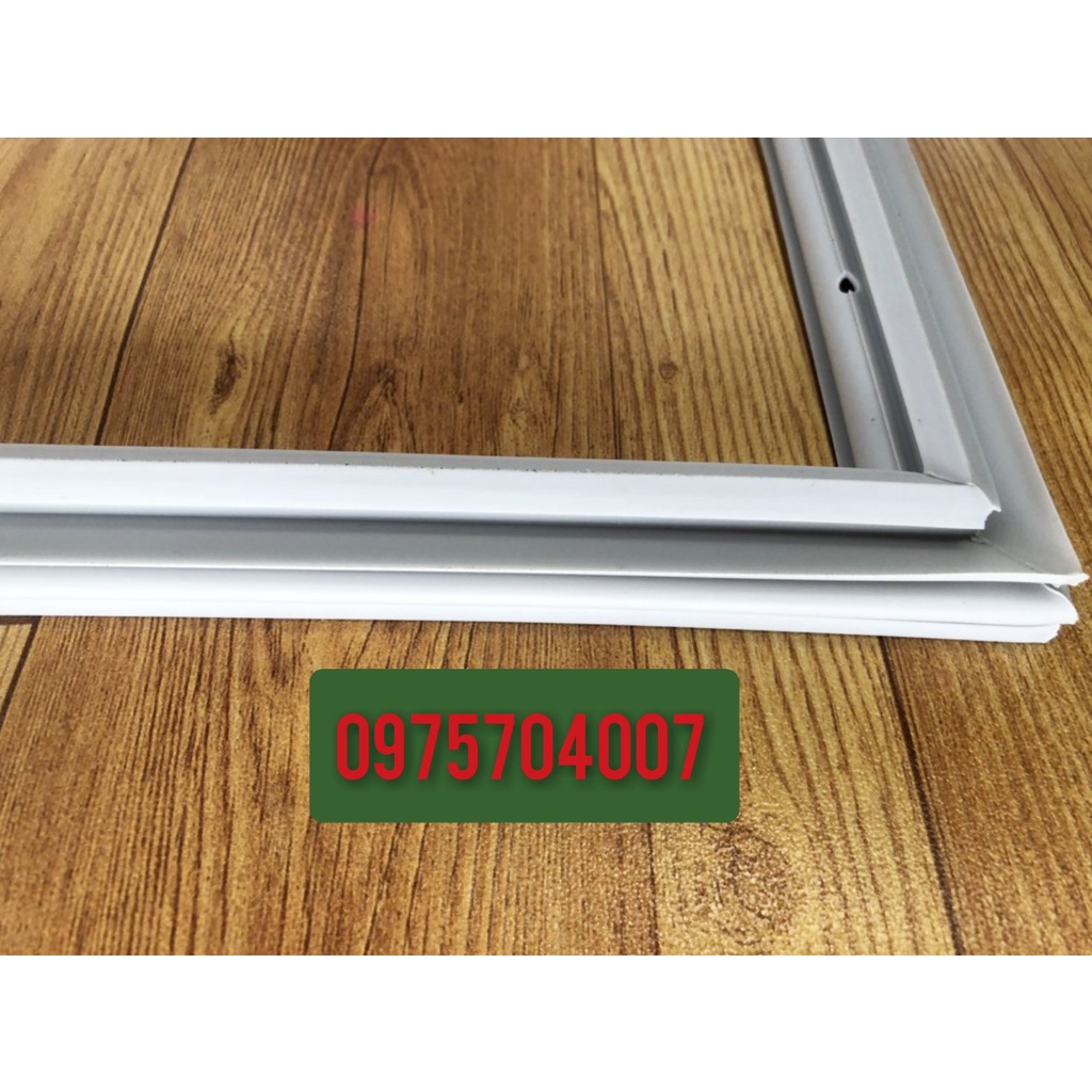 Combo 2 Khung Ron Gioăng Tủ Lạnh Panasonic Model NR-BV 288/ NR-BV289 Loại Cài Màu Trắng