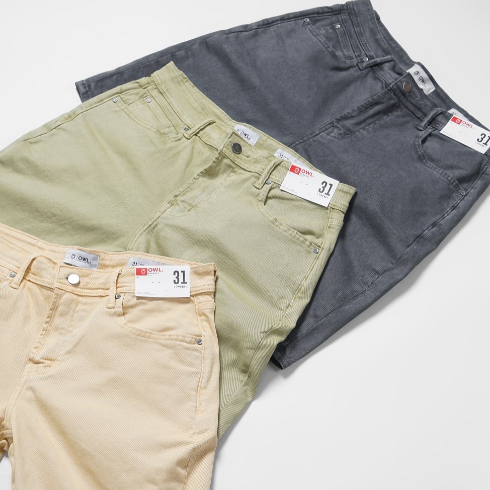 OWL BRAND® Quần Short Jeans - Owl060820