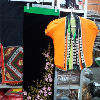 Bộ váy áo cóm dân tộc Thái ( cho người lớn)