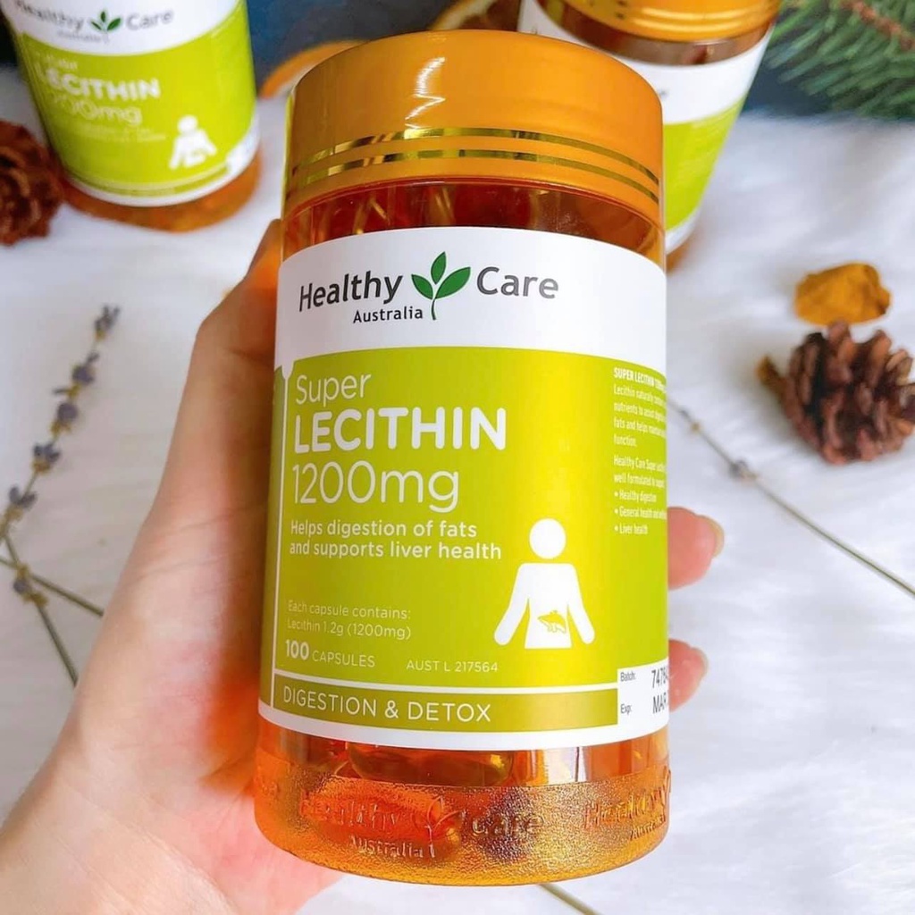 Mầm Đậu Nành Healthy Care Super Lecithin 1200mg