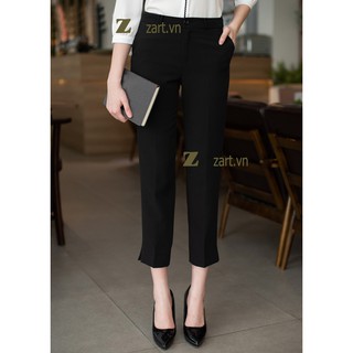 Quần tây nữ dáng lửng trẻ trung năng động cá tính -Zart Fashion