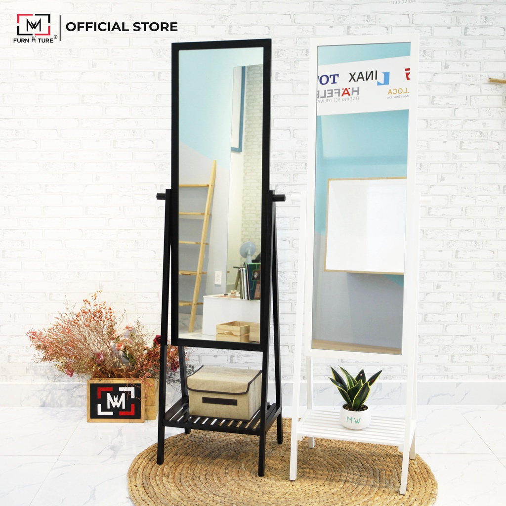 Gương kệ chữ a soi toàn thân di động nhiều màu - MW FURNITURE - Nội thất phòng ngủ
