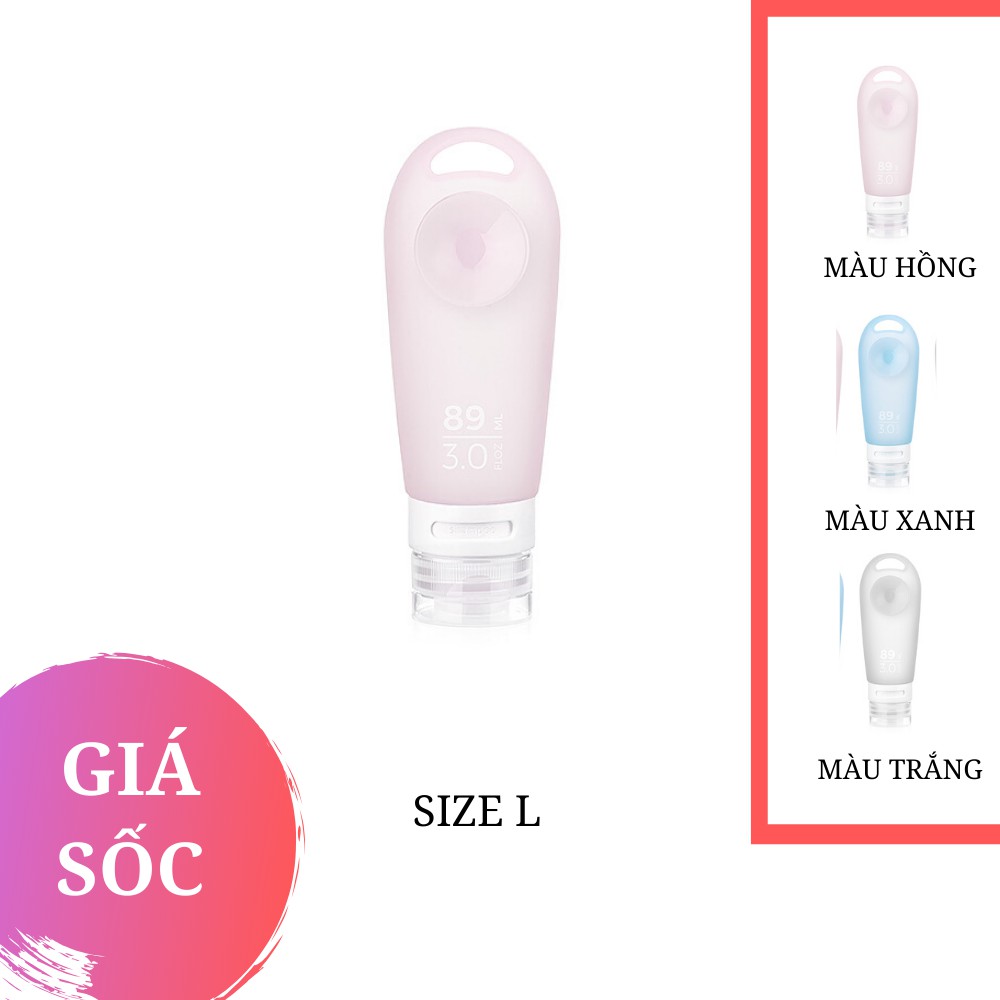 [CHÍNH HÃNG] SET 3 Lọ Chiết Mỹ Phẩm Du Lịch Dã Ngoại Cắm Trại SILICON KHÔNG ĐỘC HẠI VỚI MÔI TRƯỜNG Naturehike NH20LY012