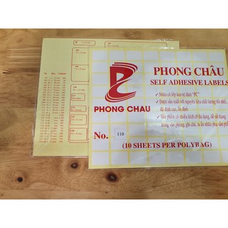 Decal nhãn PC No.110