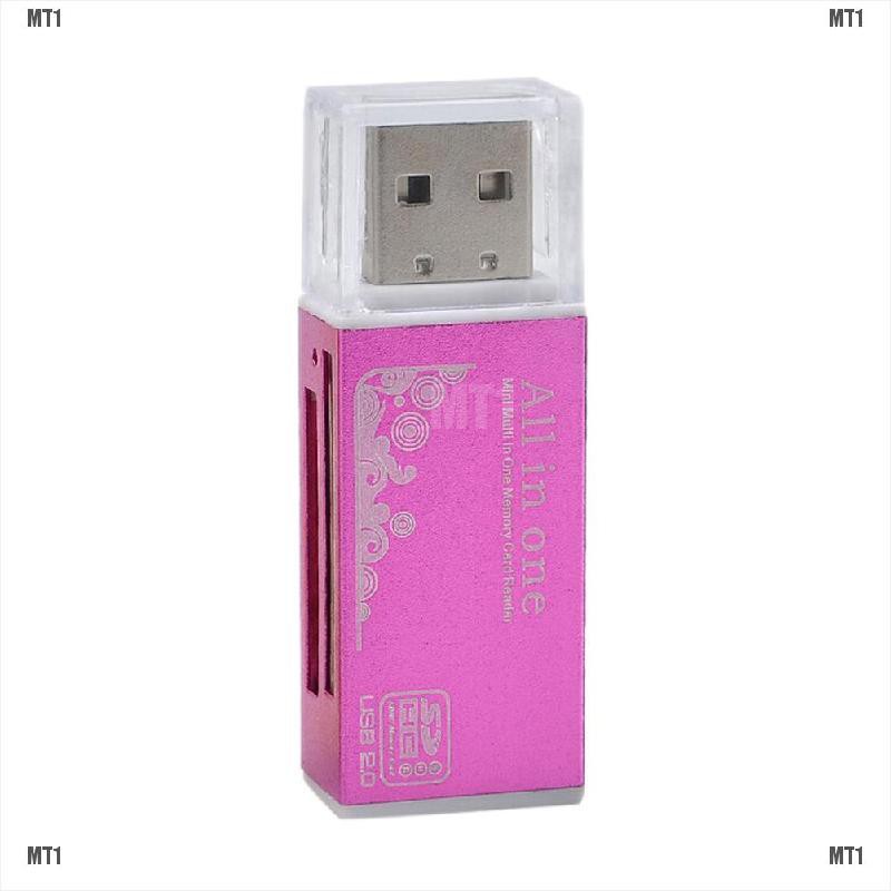 USB 2.0 kiêm đầu đọc thẻ nhớ Micro SD SDHC TF M2 MMC MS PRO DU chất lượng cao