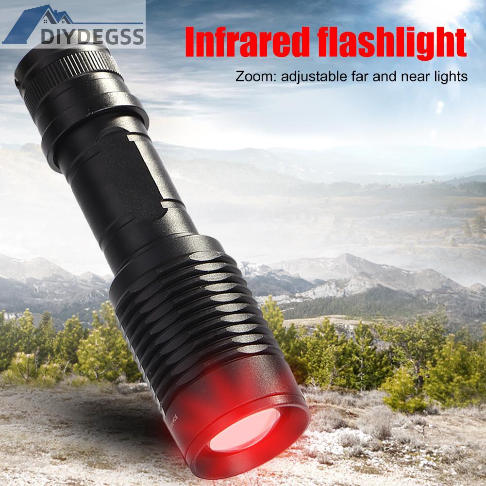 Đèn Pin Hồng Ngoại Ir 850nm Hỗ Trợ Nhìn Ban Đêm