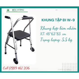 Khung tập đi có ghế ngồi lucass