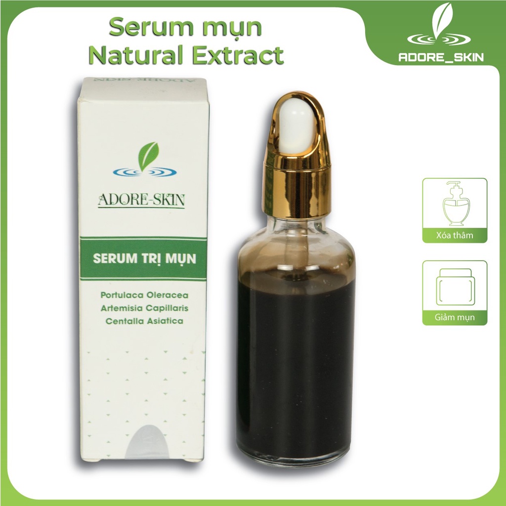 Serum mụn Natural Extract Adore-skin giảm mụn, xóa các vết thâm