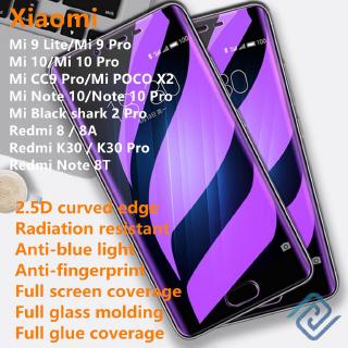 Kính Cường Lực Bảo Vệ Màn Hình Cho Xiaomi Mi 9 Lite Cc9 Note 10 Pro Black Shark 2 Pro Redmi 8 8a K30 Pro Note 8t Poco X2