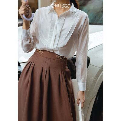 Chân váy ly bung tag cạp CCHAT | BigBuy360 - bigbuy360.vn