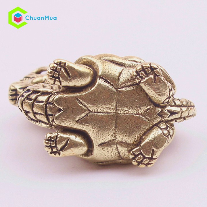 Móc Chìa Khóa Đồng LONG QUY ( Phong Thủy, Cao Cấp, Giá Sỉ, Phối Decor, Trang Trí,... Tặng Khoen Đồng)