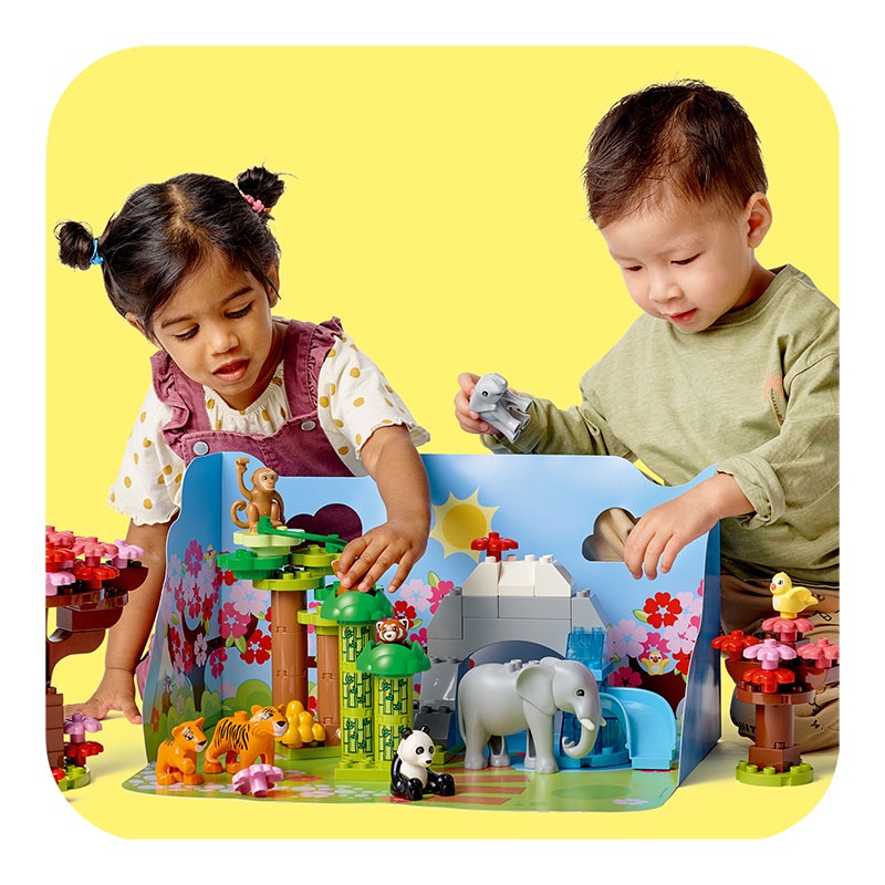 Đồ Chơi LEGO Khám Phá Thế Giới Động Vật Châu Á 10974 (116 chi tiết)