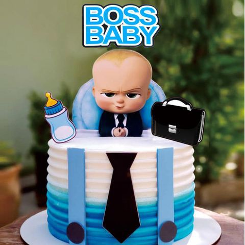 [SIÊU RẺ❤️] – Set Cắm Baby Boss - Trang trí bánh sinh nhât bánh kem